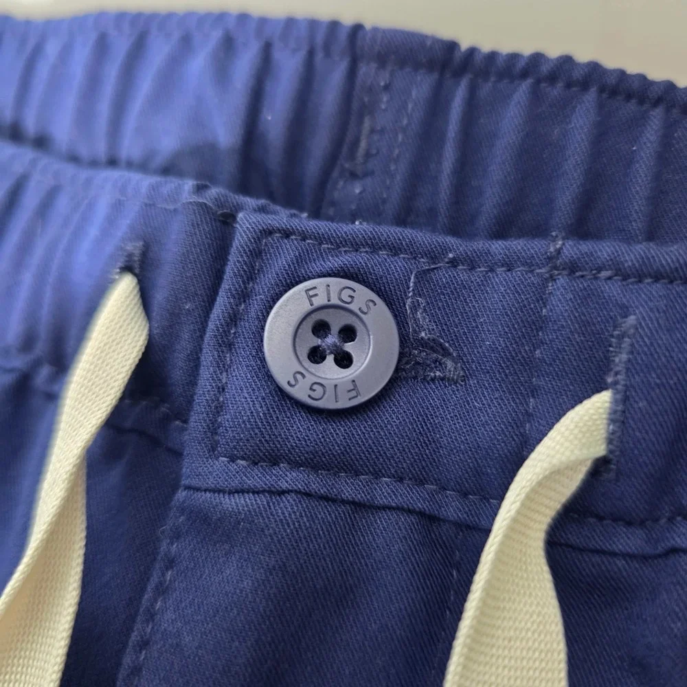 FIGS Ciaro Basic Scrub Pants Navy Blue Mens Medium TM3001 Technical Collection